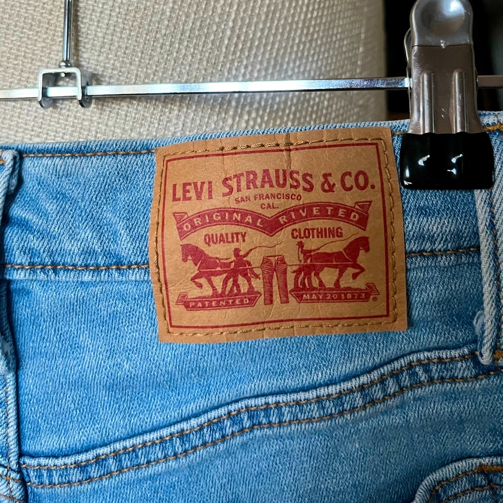 Levi denim shorts